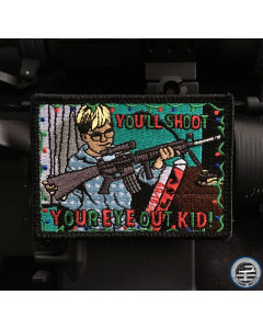 Dump Box "You'll Shoot Your Eye Out Kid" Christmas Morale Patch