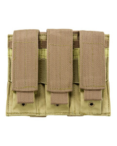 Triple Pistol Mag Pouch/Tan