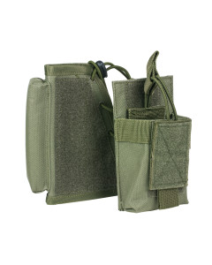 Stock Riser With Mag Pouch/Green
