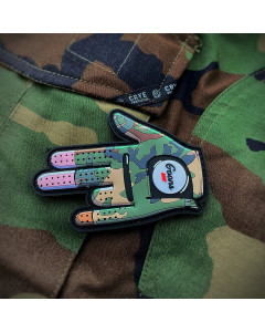Goons Golf Shocker Glove PVC Patch - Woodland Camo