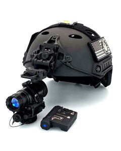Ultimate NVG Starter Kit - AN/PVS-14A Gen III White Phosphor On Target Kit w/ DIR-ONE IR (Only) Laser and BUMP Helmet