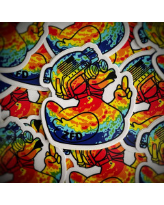 Dangerous Goods ZFD Hurricane FU-IRMA Sticker