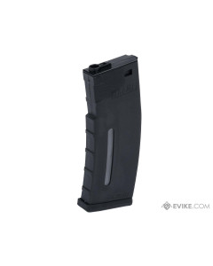 Evike BAMF 190rd Polymer Mid-Cap Magazine for M4 / M16 Series Airsoft AEG Rifles (Color: Black / Single Magazine)