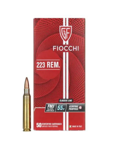 Fiocchi .223 Remington 55gr – Classic Line 1000rd Case