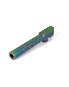 Faxon Match Glock Barrel Flame Fluted G17 9mm Chameleon