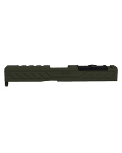 Grey Ghost Precision Stripped Slide Version 6 w/ Trijicon RMR/Leupold DPP Optic Cut For Glock 19 Gen 5 - OD