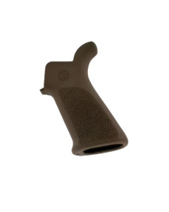 Hogue Over Molded Beavertail Rubber Pistol Grip - Tan - Fits AR-15,M16