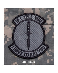 If I Tell You Patch