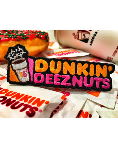 DUNKIN DEEZ NUTS' 2016 DUNKIN DONUTS COFFEE MORALE PATCH