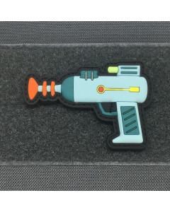 RICK’S LASER GUN 3D PVC MORALE PATCH