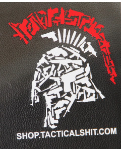 Tactical Shit Gun Spartan with URL Vehicle Window Decal 10"