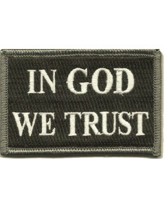 In God We Trust Patch