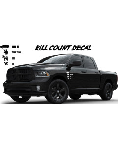 Kill Count Vehicle Decal