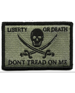 Liberty Or Death Don't Tread  Patch - Calico Jack