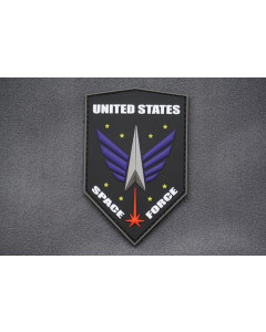 US SPACE FORCE EMBLEM PVC MORALE PATCH