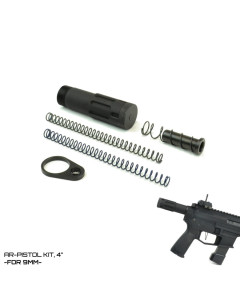 Dead Foot Arms MCS 9MM 4 INCH AR Pistol Kit