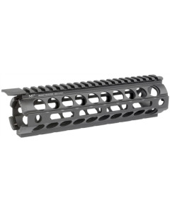 Midwest Industries AR-15 Two Piece Drop-In Handguard M-LOK Mid-Length Black
