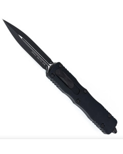 Microtech Dirac Delta D/E Tactical 3.75" Black Standard Blade
