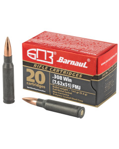 Barnaul 308 Win 145gr Polycoated Steel Case