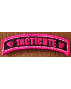 Tacticute Patch V.3 Black/Pink