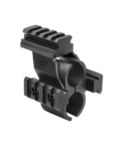 Moss 500/590 Shotgun Barrel And Magazine Tube Micro-Dot And Rail Mount