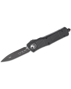 Microtech Combat Troodon OTF 3.75" Double Edged Dagger Blade - Black