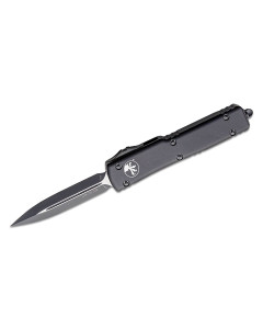 Microtech UTX-70 Tactical Auto OTF 2.41" Black Double Edge Dagger Blade