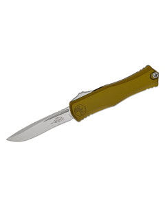 Microtech Hera II OTF Auto 4" M390MK Stonewashed Recurve Blade