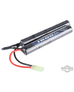 Matrix High Output Nunchuck Type Airsoft NiMH Battery (Configuration: 9.6V / 1600mAh / Small Tamiya)