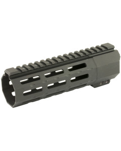 Midwest Industries SP-Series Suppressor Compatible One Piece Free Float AR15 Handguard - Black | 7.25" | M-LOK