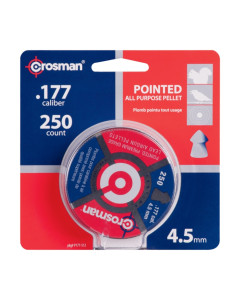 Crosman P177 CopperHead Pellets Pointed .177