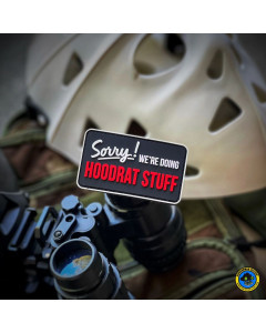 Dangerous Goods "Sorry We're Doing Hoodrat Stuff" Patch - 3"