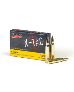 PMC X-TAC 5.56 NATO 55gr M193 FMJBT  