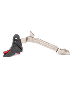 ZEV Pro Curved Trigger Bar Kit For Glock 43 Black w/ Red Safety Connector Not Included