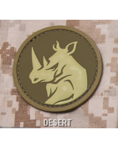 Rhino Head PVC Patch