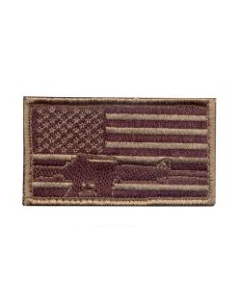 US Flag with Rifle Patch