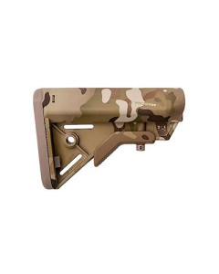 B5 Systems Bravo Mil Spec Stock, Quick Detach Mount - Multicam