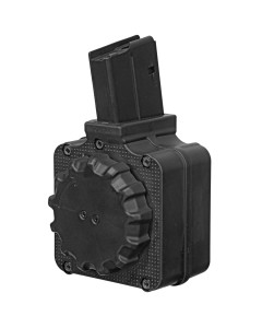 ProMag, Magazine, 308 Winchester, 50 Round Drum, Fits SCAR 17, Polymer, Black