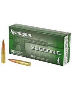 Remington Subsonic 300 Blackout 220gr OTFB 20rd Box