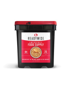 ReadyWise 84 Serving Breakfast and Entrée Grab and Go Food Kit