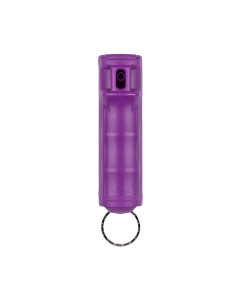 SABRE Red Pepper Spray with Flip Top and Finger Grip - Purple