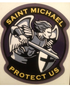Saint Michael Modern Decal