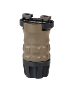 Samson Manufacturing Corp Vertical Forend Grip, M-LOK - FDE, Grenade Texture