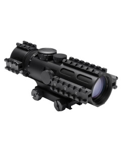 Tri-Rail Series 3-9X42 Compact Scope/3 Rail Sighting System/Blue Ill. P4 Sniper/Weaver Mount