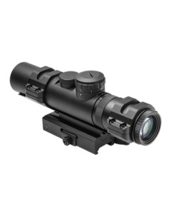 Xrs Series 2-7X32  Modular Scope/ 3 Different Upper Rings And Micro Dot Base Mount Included/ P4 Sniper/ Blue Illumination/Green/Picatinny Mount Is Convertible To AR15 Carry Handle Mount