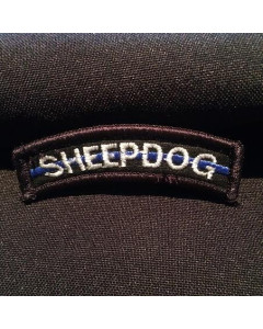 Sheepdog Thin Blue Line Tab