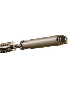 Barrett QDL 50 BMG, 2.5" FDE Suppressor