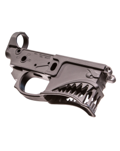 Sharps Bros Hellbreaker Stripped Lower Multi-Caliber Black Anodized Finish 7075-T6 Aluminum Material Compatible w/Mil-Spec AR-15 Internal Parts