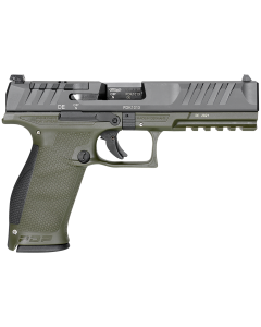 Walther Arms PDP Full Size 9mm 4.5 Full OD Green Optic Ready 18+1