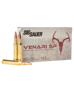 Sig Sauer Venari 30-06 Springfield 165gr SP 20rd Box